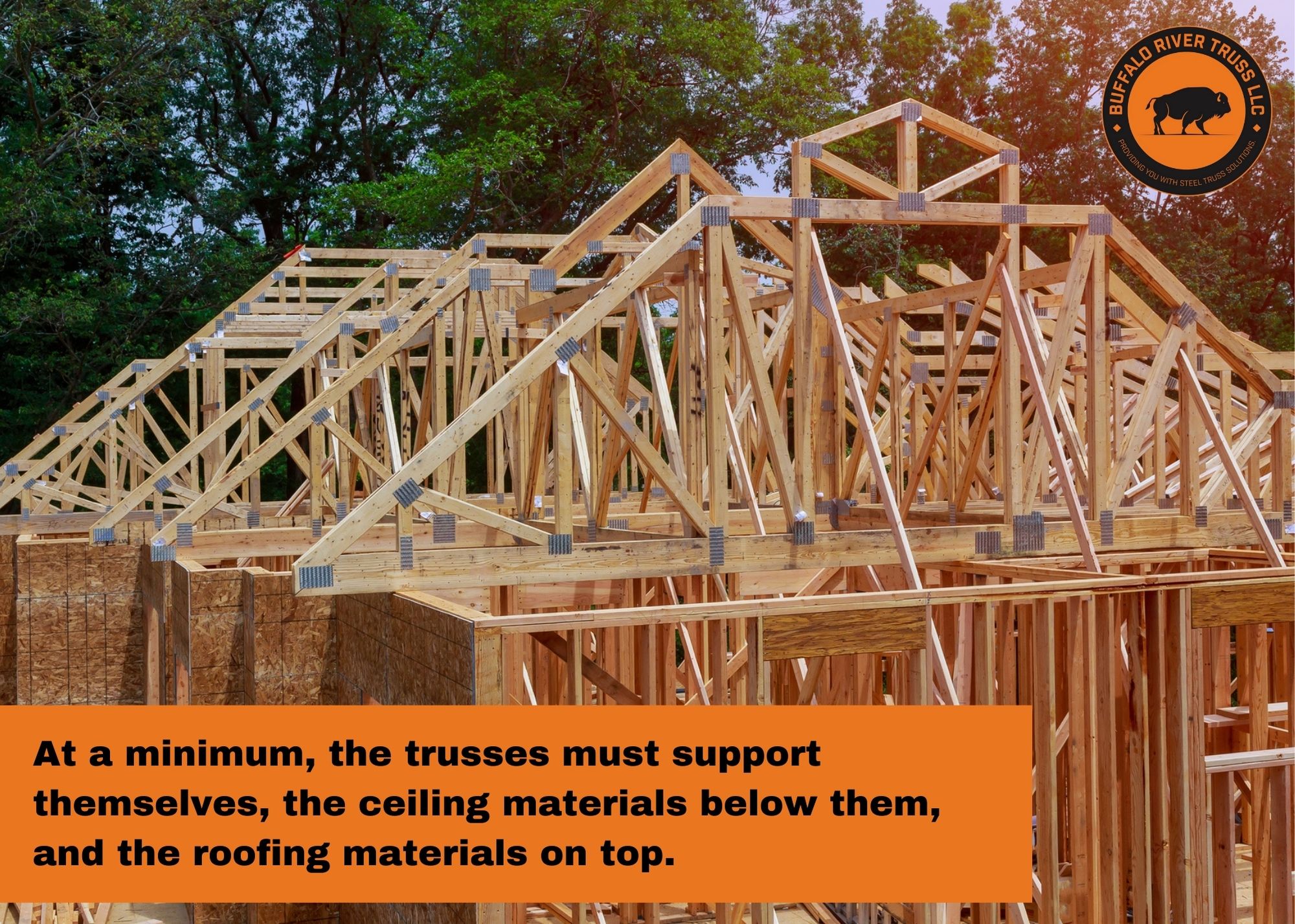 Trusses need to support themselves